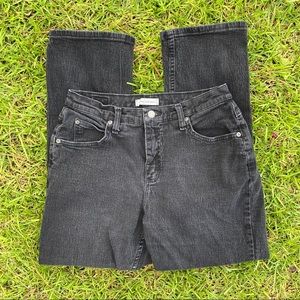 Black lee vintage mom jeans
